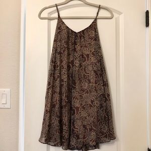 Boho Shift Mini Dress